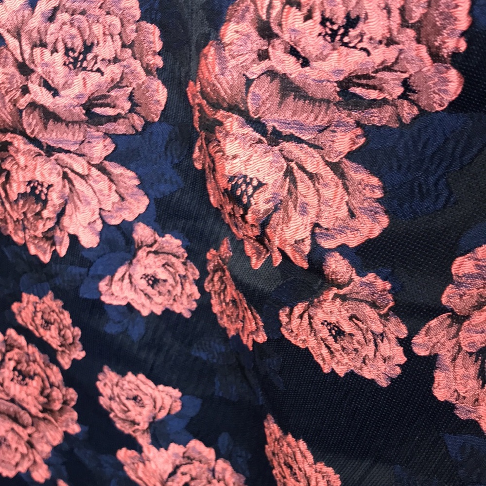 Frank & Oak floral brocade jacquard pinafore dress - Picture 12 of 12